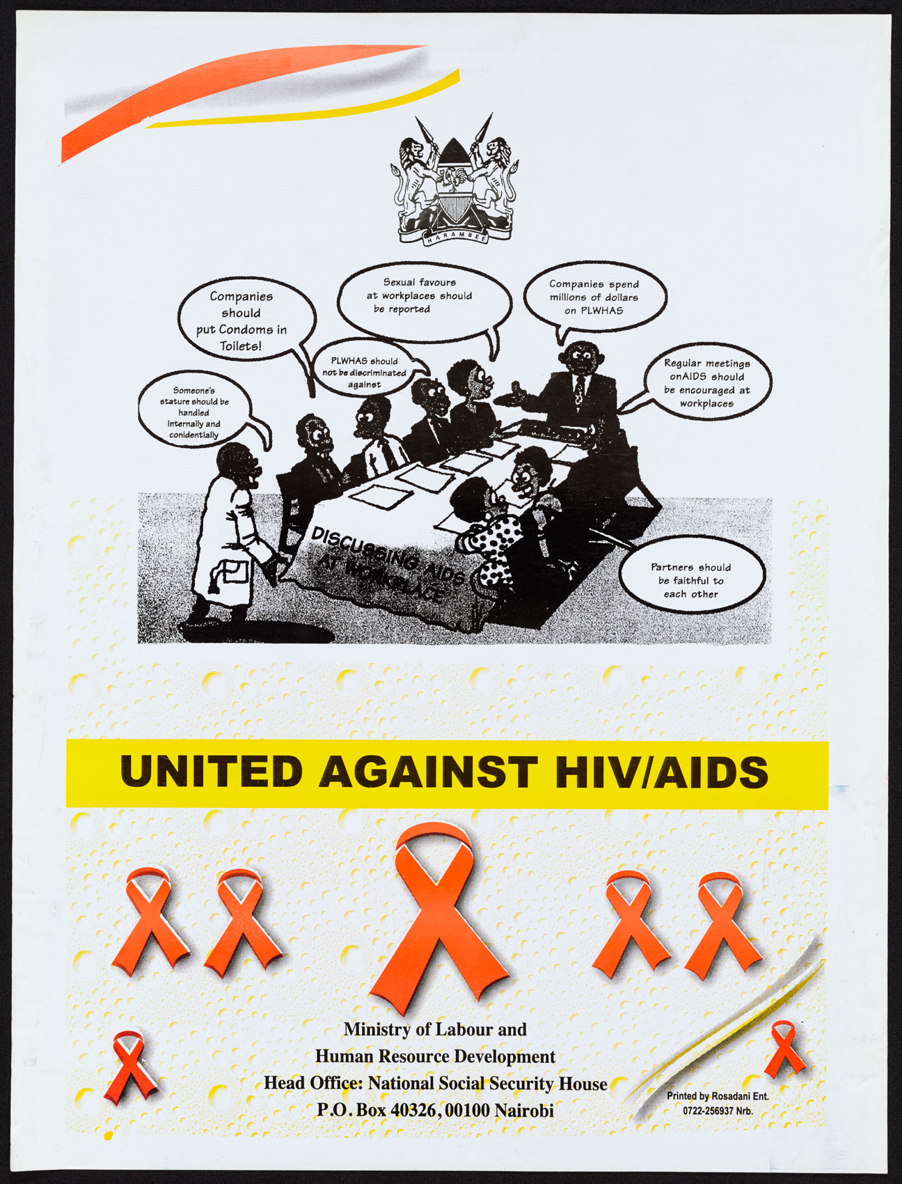 poster presentation on hiv